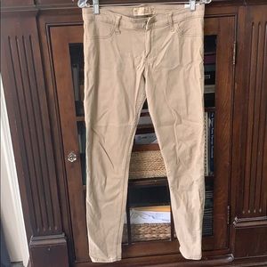 Hollister tan jeans